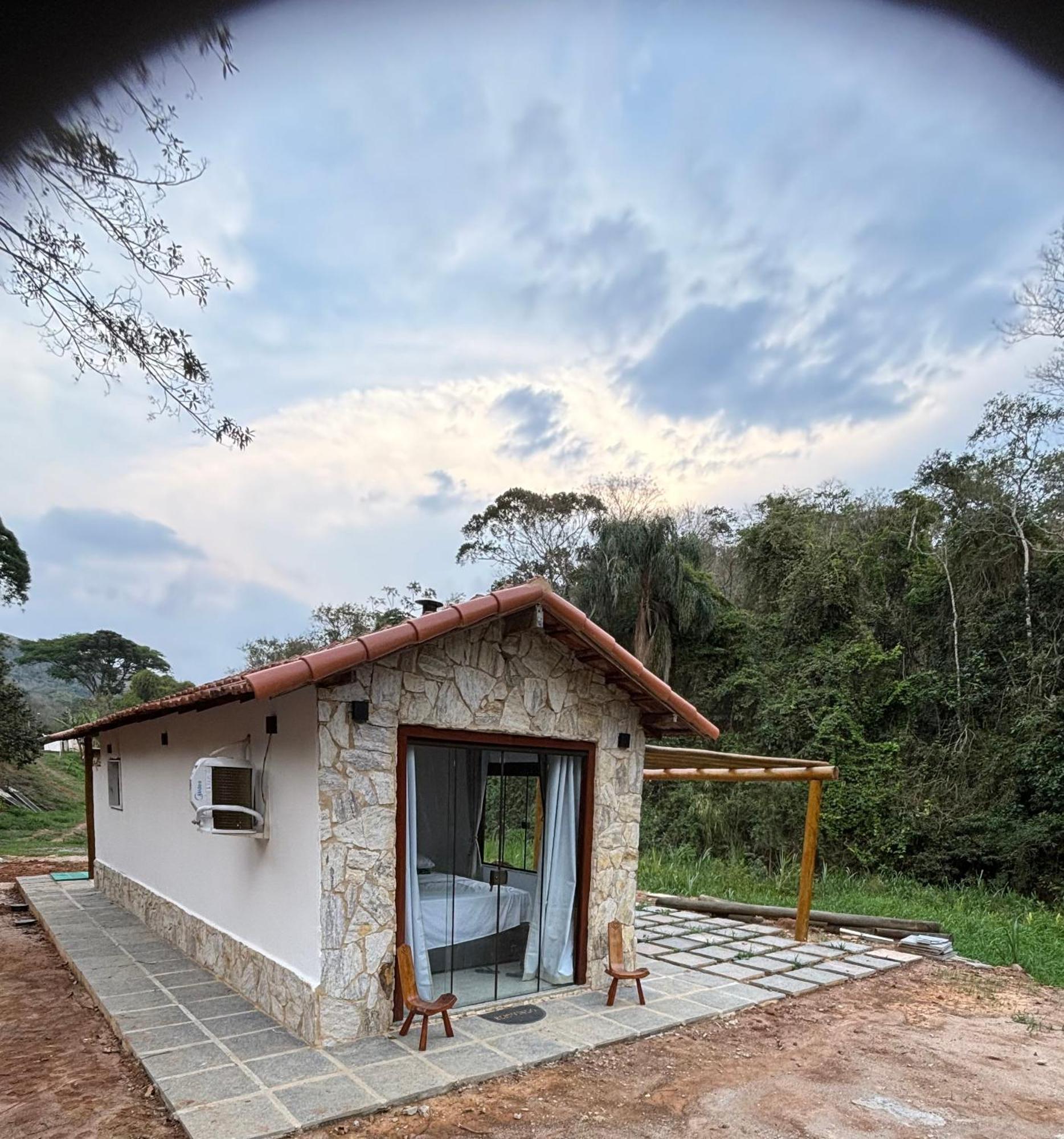 Casa Di Pedra Com Linda Vista Para Natureza - Miguel Pereira Ngoại thất bức ảnh